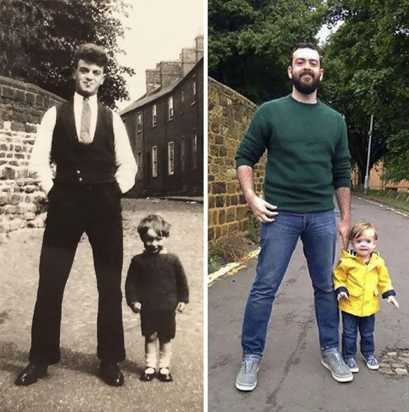 Отец и сын спустя годы