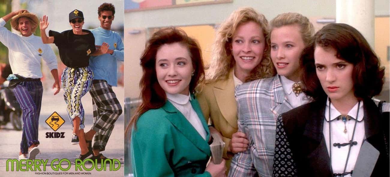 1980s: Big Hair, Big Shoulders Were All The Rage In 80s Teen Fashion