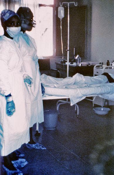 Nurse Mayinga N'Seka Works Right Until She Succumbs To Ebola, 1976