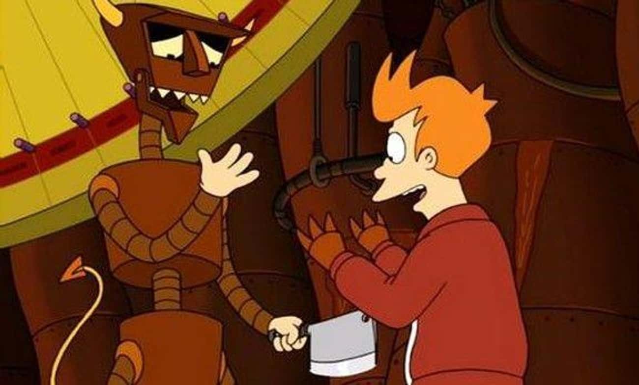 Fry&#39;s Hands Molest The Robot Devil