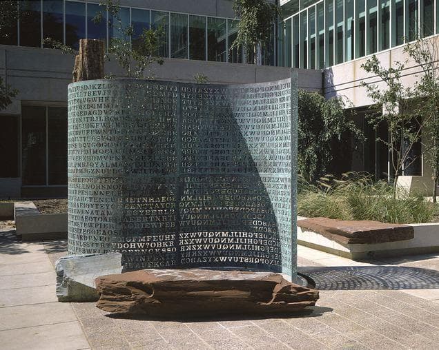 Jim Sanborn Created An Encrypted Sculpture So Complicated That The CIA