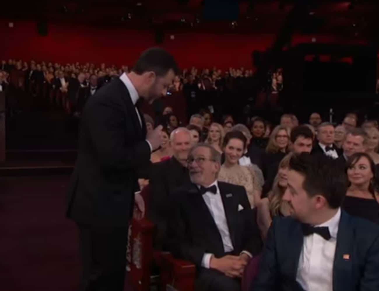 Jimmy Kimmel Asking Steven Spielberg For Pot