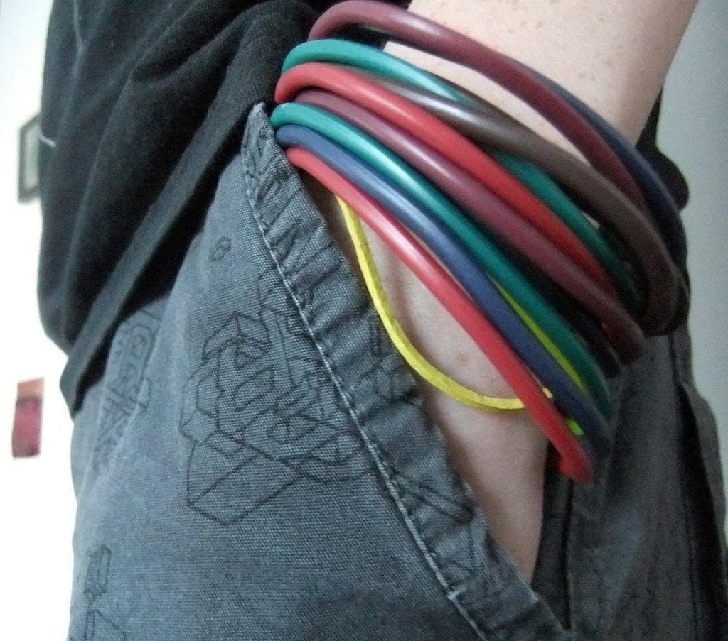 colored jelly bracelets
