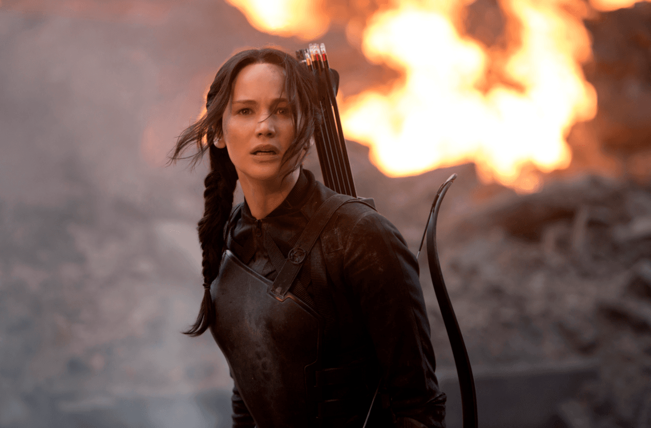 Katniss Is Almost Burned To Death