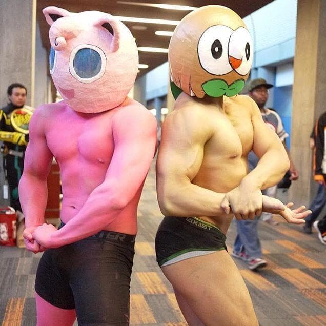 15 Times Ridiculously Buff Dudes Cosplayed Pokemon Characters
