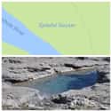 Spiteful Geyser, Yellowstone, United States on Random Hilariously Depressing Locations On Google Maps