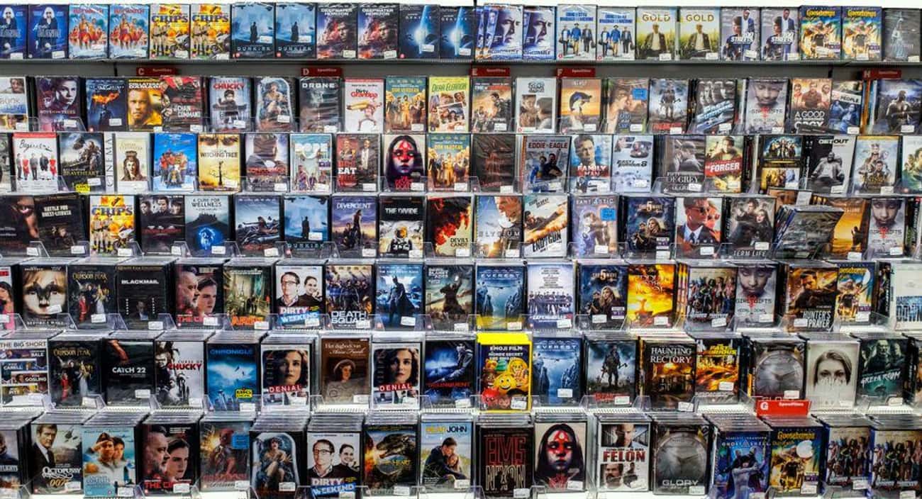Blockbuster Was The First Store To Keep Tapes On Shelves