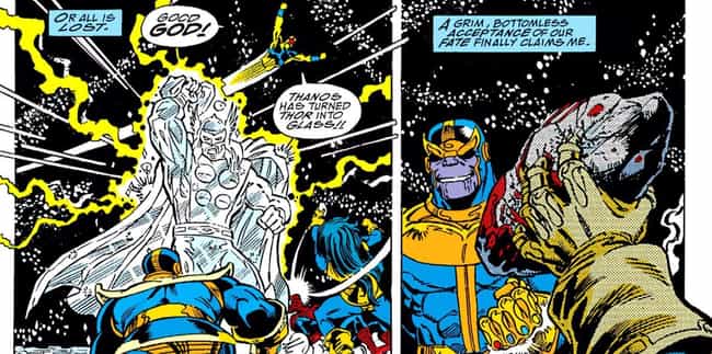 Thanos's Lackey Beats Spider-Man To Death