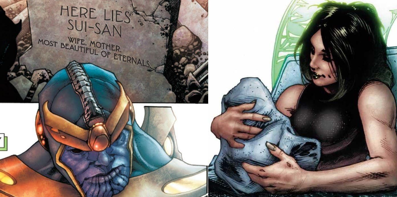 Random Most Disturbing Thanos Moments In Marvel Comics