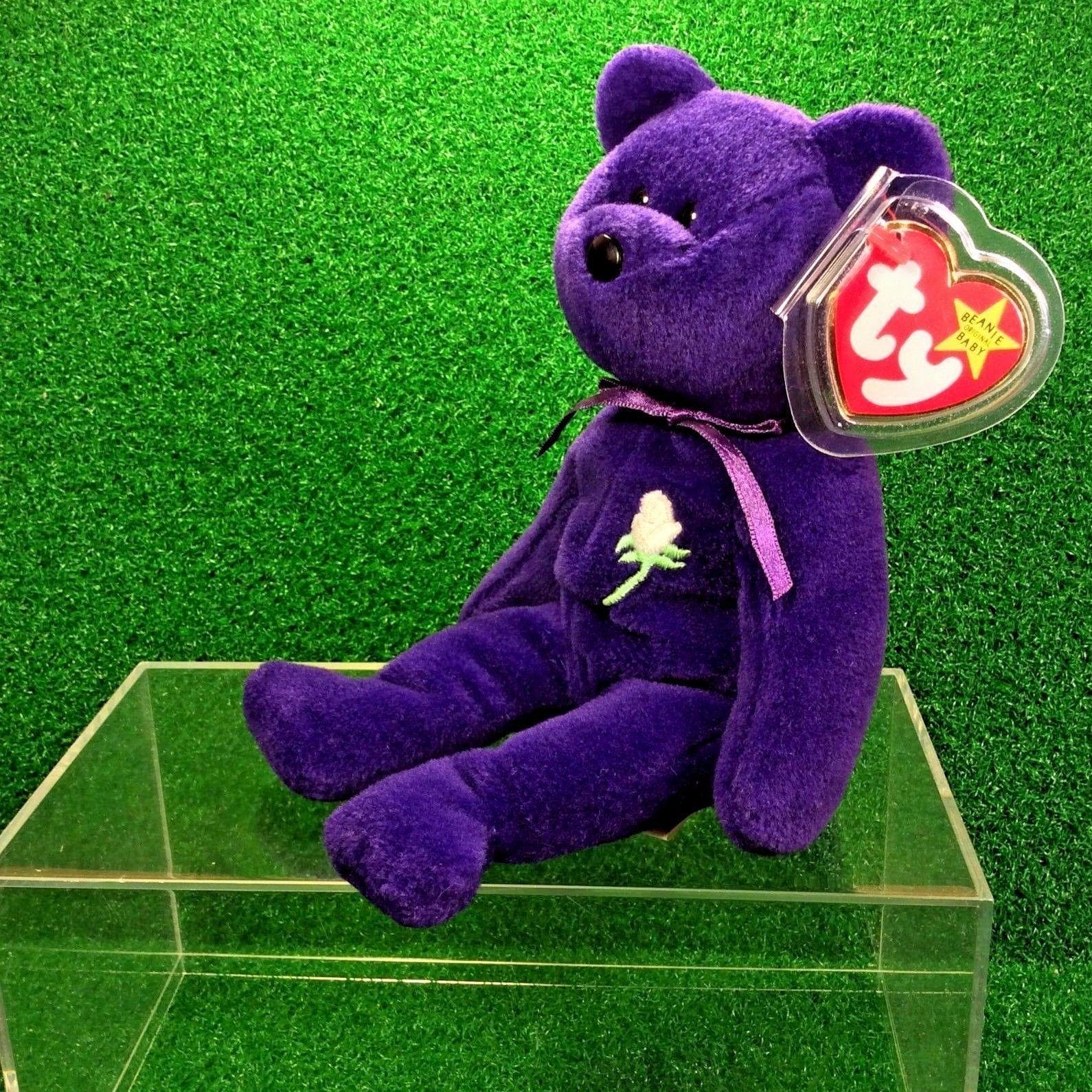 burger the bear beanie baby value