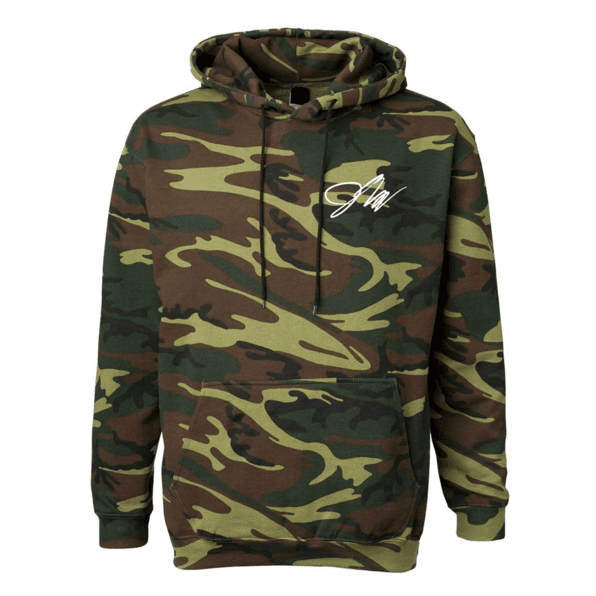 Youth jake paul blue confident shop camo hoodie