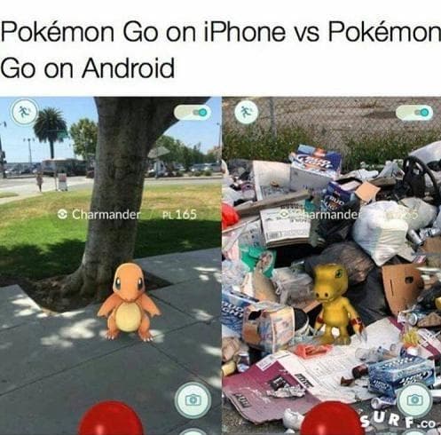 Funny Iphone Vs Android Memes