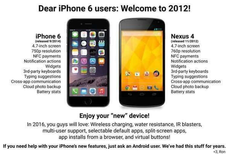 20 Funny iPhone vs Android Memes