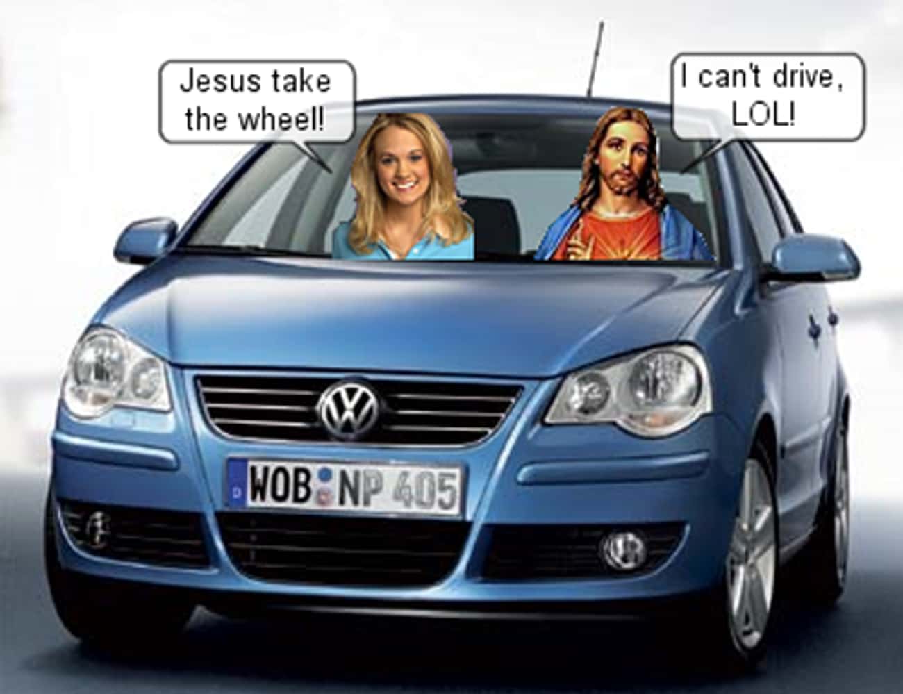 Do Not Let Jesus Take The Wheel