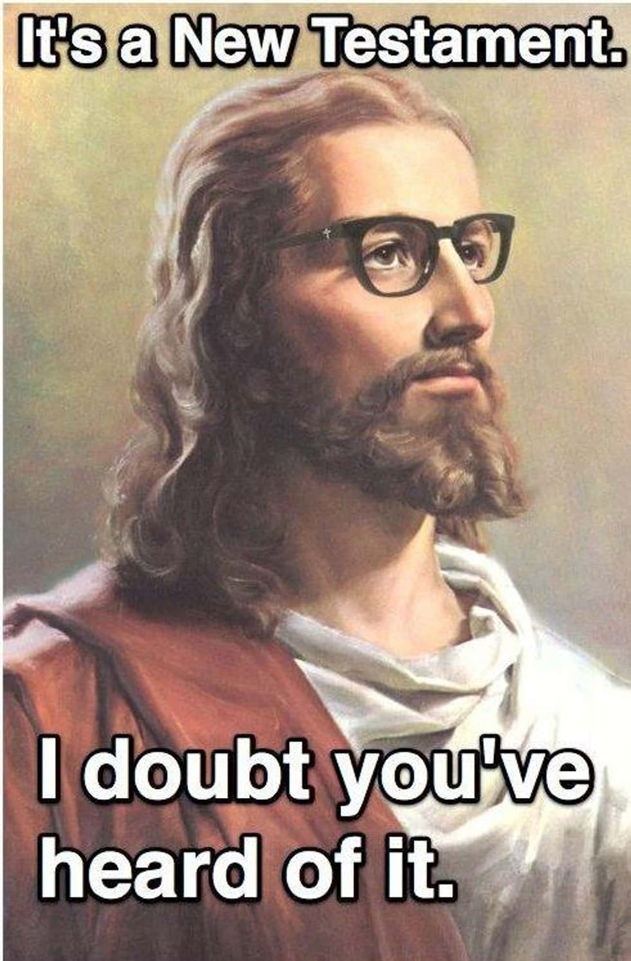 Hipster Jesus Has A Whole New Book For You To Read