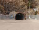 The Cheyenne Mountain Facility Has Tunnels Specially Designed For An Atomic Blast on Random Things about Inside Cold War Bunkers Designed To Keep President Safe During Nuclear War