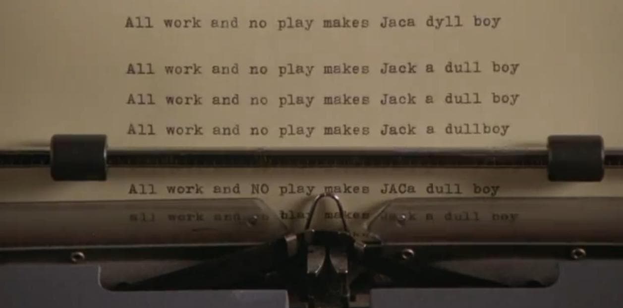 A Secretary Had To Type One Phrase Onto Hundreds Of Pieces Of Paper