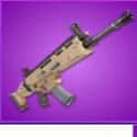 Assault Rifle (SCAR) is listed (or ranked) 5 on the list The Best Weapons In 'Fortnite: Battle Royale'