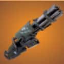 Minigun is listed (or ranked) 33 on the list The Best Weapons In 'Fortnite: Battle Royale'