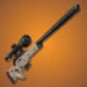 Bolt-Action Sniper Rifle is listed (or ranked) 4 on the list The Best Weapons In 'Fortnite: Battle Royale'