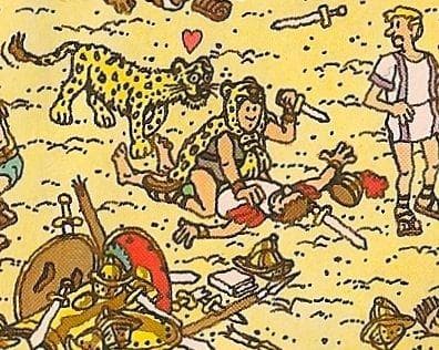 This Leopard About To Mount This Man