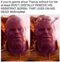 The More You Know on Random Best Thanos Edit Memes