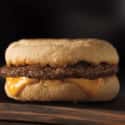 Sausage McMuffin on Random Best Things To Eat For Breakfast At McDonald's