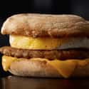 Sausage McMuffin with Egg on Random Best Things To Eat For Breakfast At McDonald's