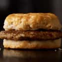 Sausage Biscuit on Random Best Things To Eat For Breakfast At McDonald's