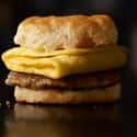 Sausage Biscuit with Egg on Random Best Things To Eat For Breakfast At McDonald's