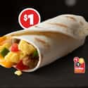 Sausage Burrito on Random Best Things To Eat For Breakfast At McDonald's