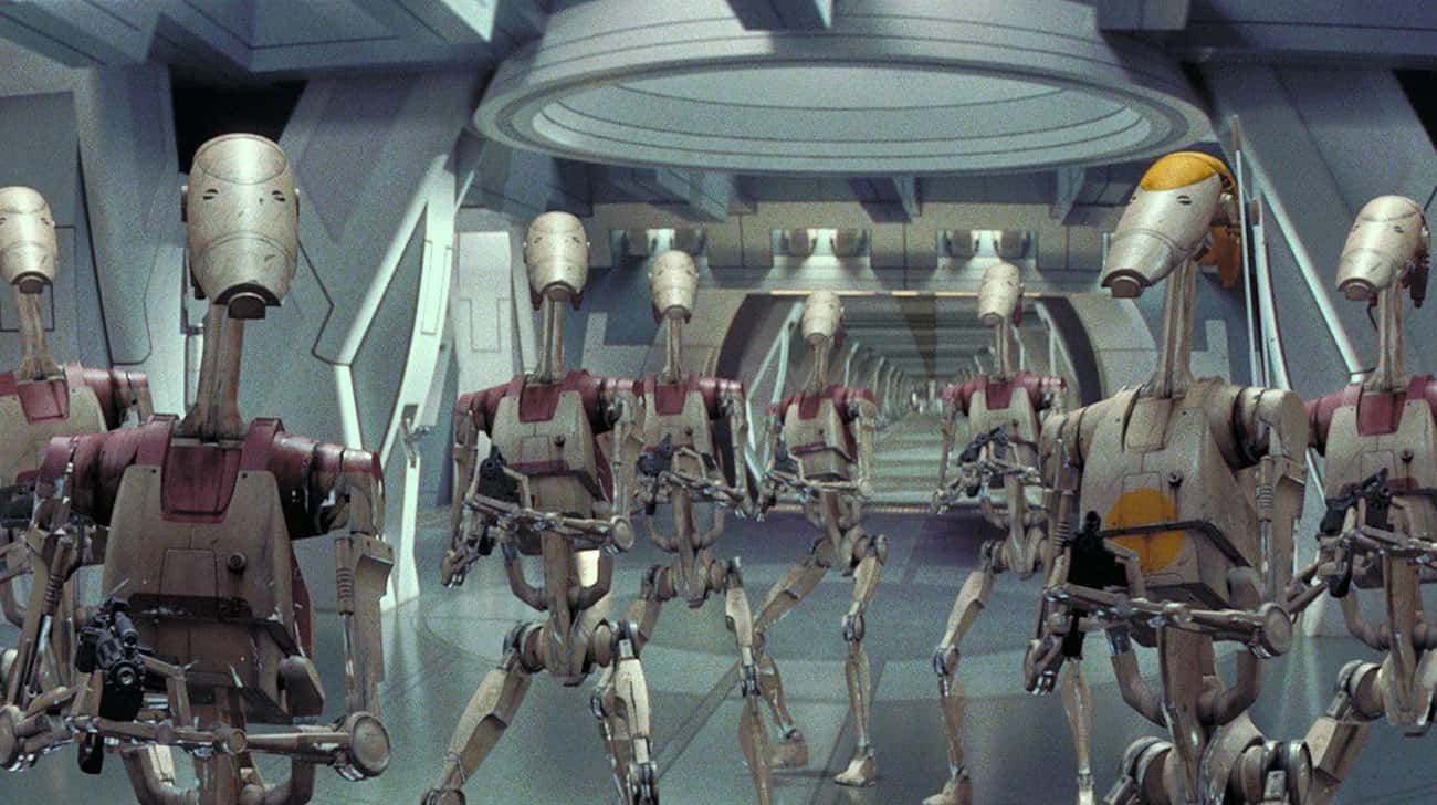Soldier Droids Were Given The Ability To Think, Fear, And Feel Pain
