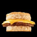 Sausage, Egg & Cheese Biscuit on Random Best Things To Eat For Breakfast At Jack in the Box