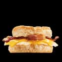 Bacon, Egg & Cheese Biscuit on Random Best Things To Eat For Breakfast At Jack in the Box
