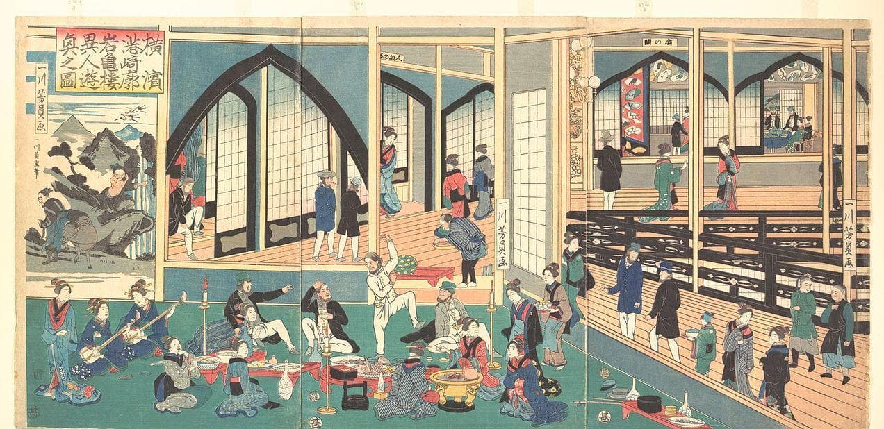 Japanese Sex Workers In Yoshiwara, Edo Were Considered To Be The Ideal Types Of Women