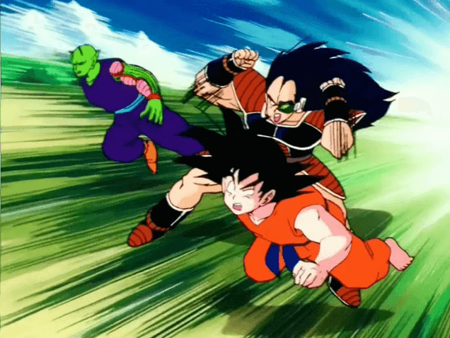 Goku & Piccolo Vs. Radditz — & is listed (or ranked) 6 on the list The Greatest 2 Vs. 1 Anime Fights of All Time