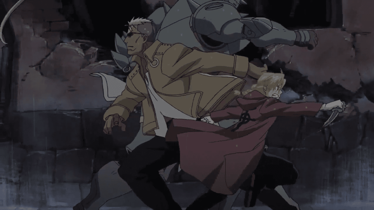 Ed & Al Vs. Scar — '... is listed (or ranked) 3 on the list The Greatest 2 Vs. 1 Anime Fights of All Time