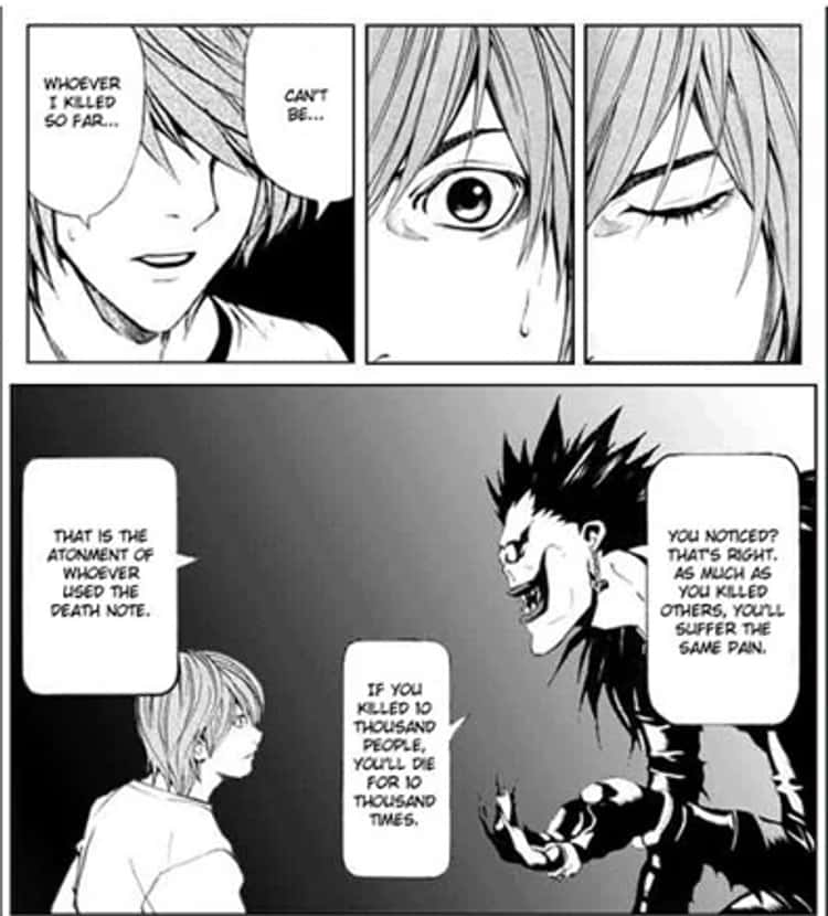 In your opinion what's better death note Manga ending or death