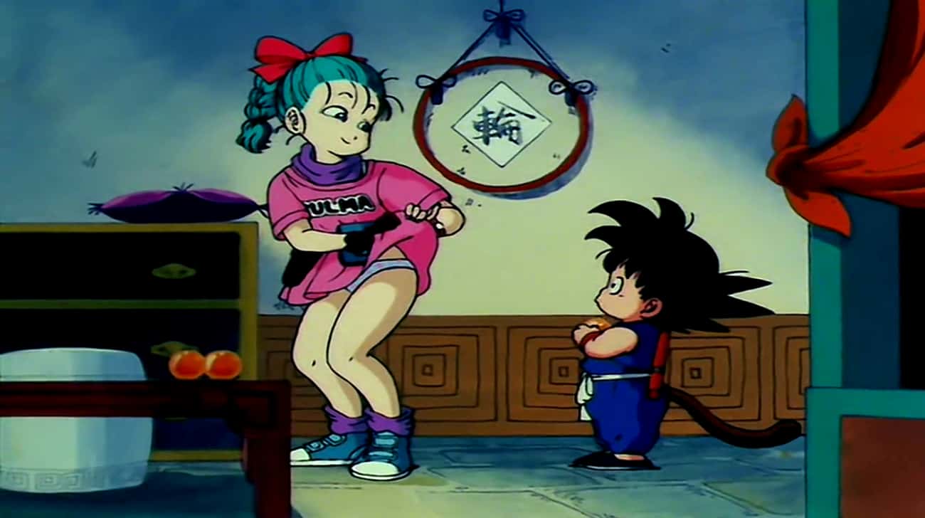 Bulma Tries To Seduce Goku