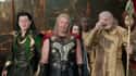 The Trio Of Theatre Stars - Thor: Ragnarok on Random Easter Eggs From Every Marvel Movi
