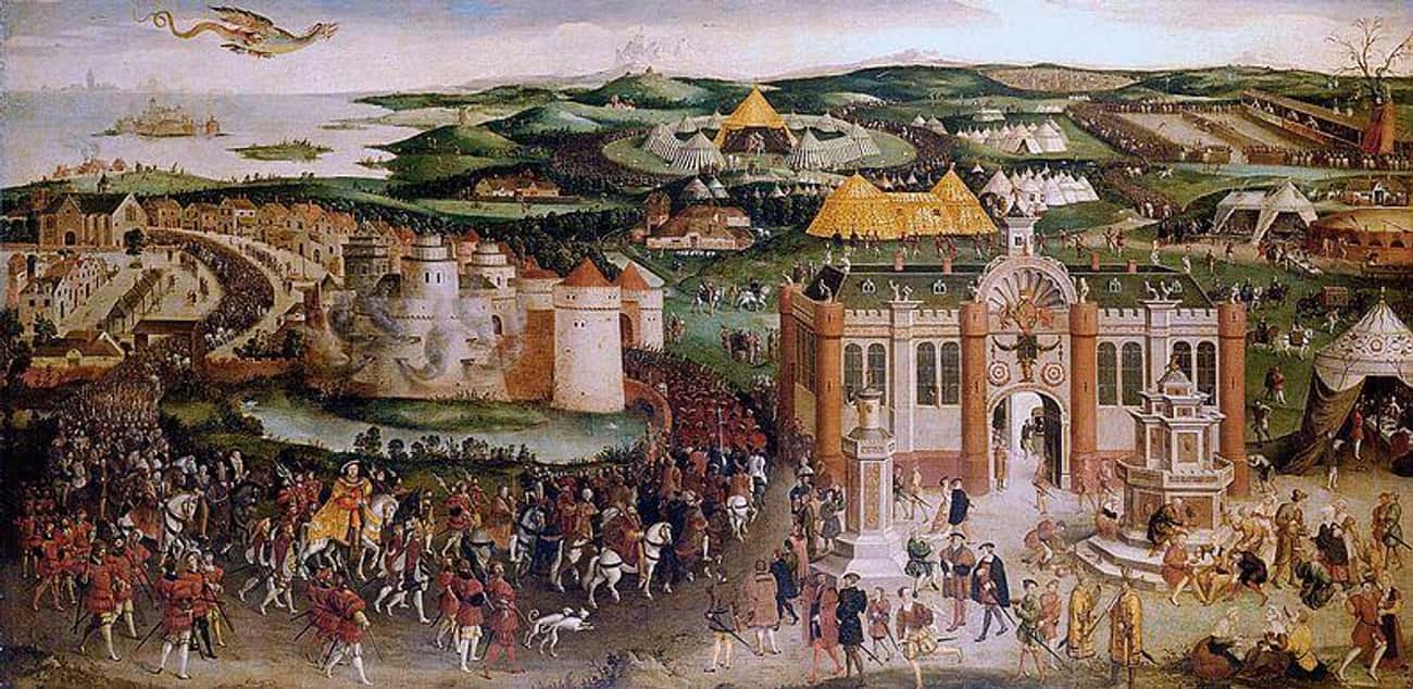 King Henry VIII and King Francis I Had Two-And-A-Half Week &#34;Meeting&#34; With Wine And Beer Fountains