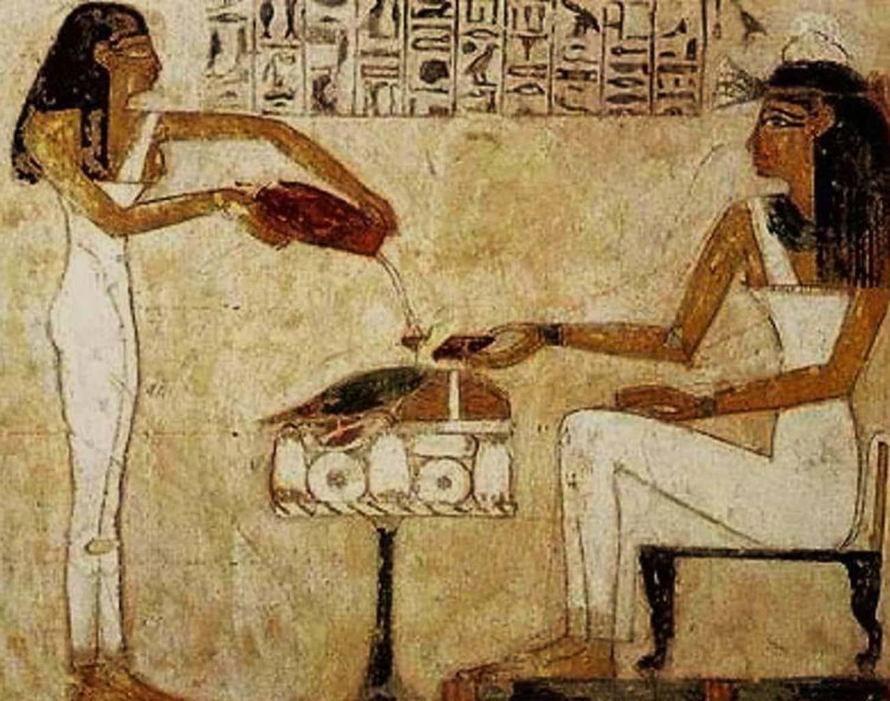 The Ancient Egyptians Held A Festival Of Drunkenness