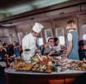 In-Flight Meals Included Lobster Or Prime Rib, Often Served On China on Random Details about Filghts On A Trip During Golden Age Of Flying