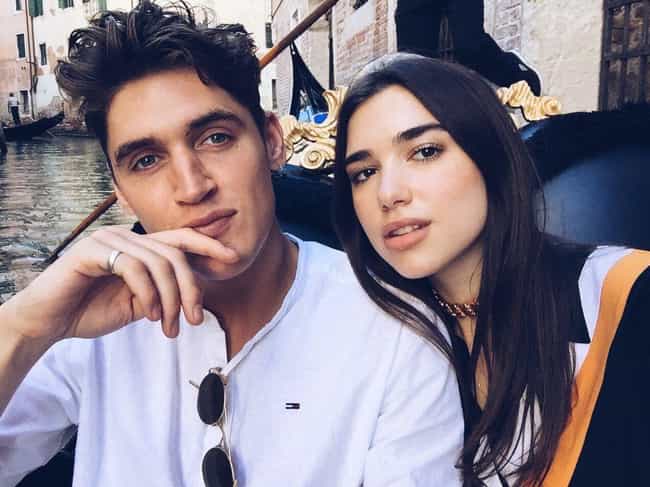 dua lipa dating history