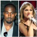 Kanye West And Taylor Swift on Random Weirdest Musical Feuds