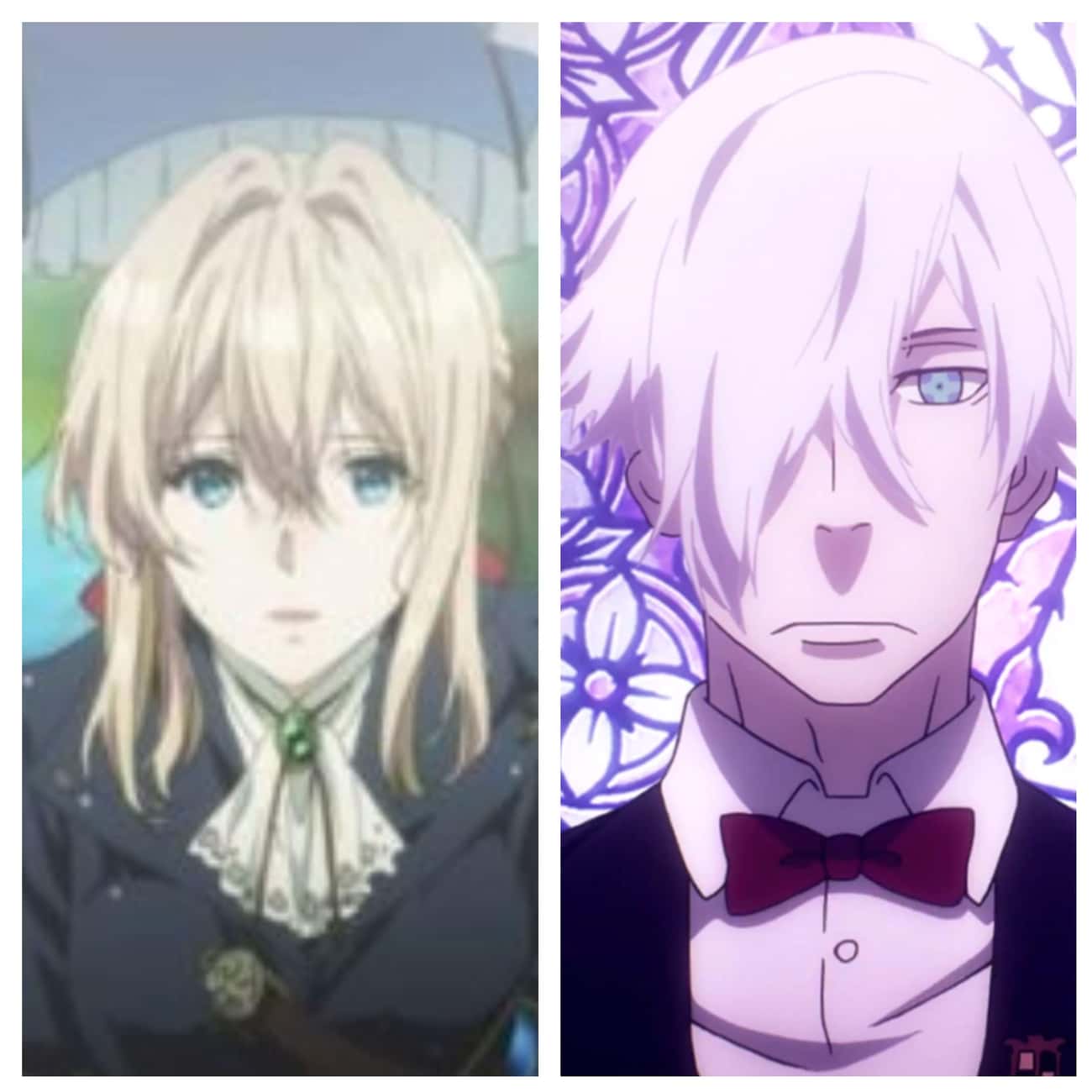 Violet Evergarden From &#39;Violet Evergarden&#39; and Decim From &#39;Death Parade&#39;