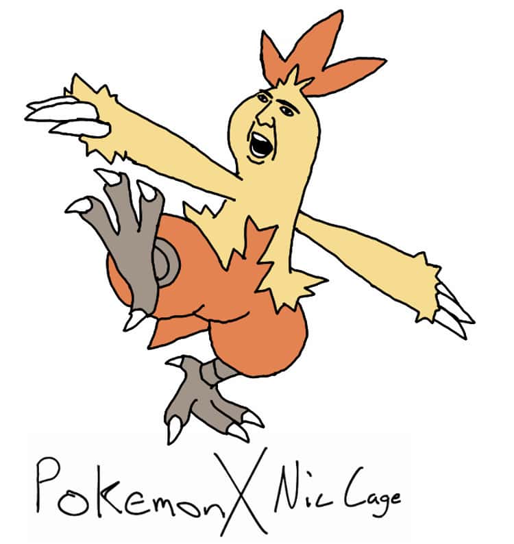 Pokemon X Nic Cage — #489 Phione