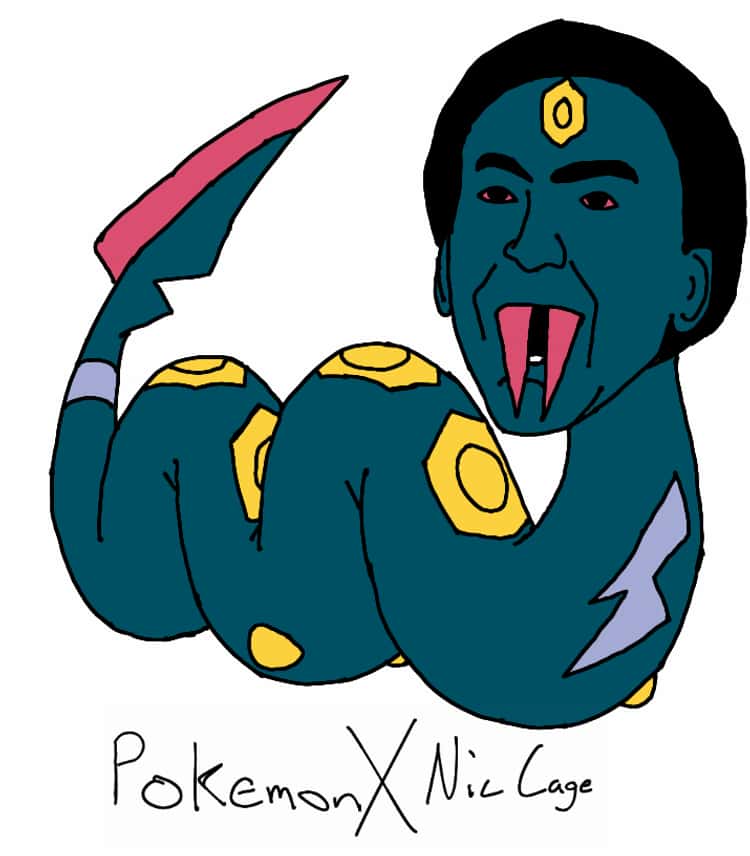 Pokemon X Nic Cage — #795 Pheromosa