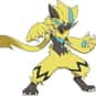 Zeraora is listed (or ranked) 807 on the list Complete List of All Pokemon Characters