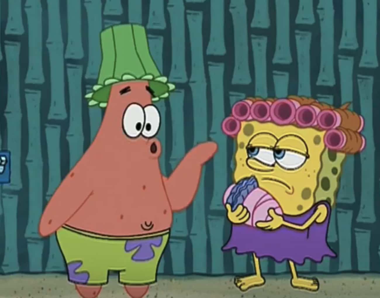 He Forces SpongeBob To Raise A Baby Scallop By Himself